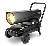 TROTEC IDX 31 D cañón de calor diésel 30 kW para obra y taller | Caudal de aire de 750 m³/h, consumo de combustible de 3 l/h, pantalla digital, para obra, taller y espacios ventilados