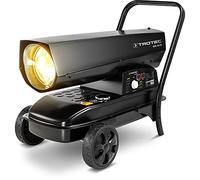 TROTEC IDX 50 D cañón de calor diésel 55 kW para obra y taller | Caudal de aire de 1100 m³/h, consumo de combustible de 4,8 l/h, pantalla digital, para obra, taller y espacios ventilados