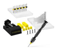 Trotec Juego de taladros manuales, 37 piezas