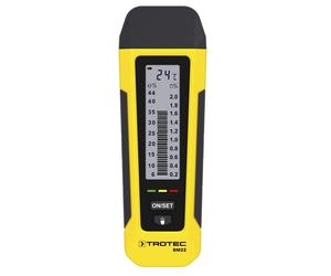 Trotec Medidor digital de humedad para madera y materiales, electrodos 8 mm - BM22