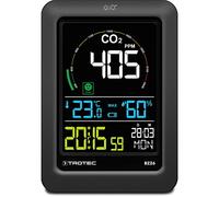 TROTEC Monitor de Calidad del Aire de CO2 BZ26 | semáforo de CO2, Medidores de Calidad de Aire Interior | Absolutamente silencioso