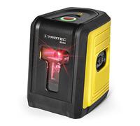 TROTEC Nivel láser de líneas cruzadas BD5A (distancia 10 m), se incluye un soporte multifuncional con mordaza de sujeción universal