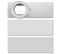 TROTEC panel de ventana PAC para persiana y tubo Ø 15 cm | Sella ventanas con persiana, reduce la entrada de aire caliente y mejora la el equipo portátil