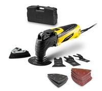 TROTEC PMTS 10-230V Herramienta Multifunción con Accesorios, Negro/ Amarillo