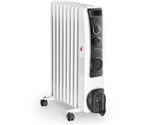 Trotec Radiador eléctrico de aceite, 2,4 kW, 9 elementos, 3 niveles - TRH 22 E