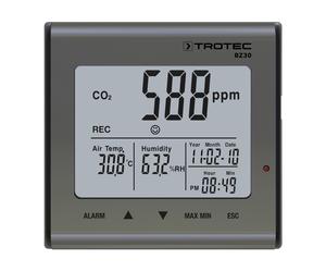 Trotec Registrador de datos de calidad del aire CO2 BZ30
