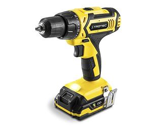 TROTEC Taladro Perforador a Batería PSCS 11-20V, 25 Ajustes de Par de Apriete, 35Nm, Control de Velocidad variable, Luz LED integrada, Maletín de Transporte