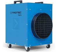 TROTEC TDE 95 V2 calefactor eléctrico industrial 18 kW para obra y taller | 3 niveles de calor y modo ventilador, caudal de aire de 1074 m³/h, para obra, taller y grandes espacios