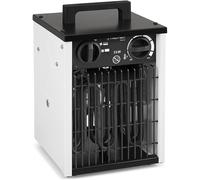 Trotec Termoventilador eléctrico, 2 kW, hasta 25 m², termostato - TDS 10