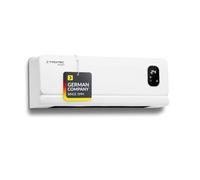 TROTEC TFC-W 27 E - Ventilador de pared | Calentador de ventilador cerámico para montaje en pared, operación de calefacción y ventilación, IP44, control de termostato