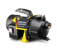 TROTEC TGP 1000 E bomba de jardín 3.300 l/h para jardín, riego y drenaje | Potencia de 1.000 W, presión de 4,2 bar, altura de impulsión de 42 m, para riego, depósito de lluvia y cisterna