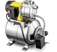 TROTEC TGP 1025 ES grupo de presión doméstico 3.300 l/h | Potencia de 1.000 W, altura de 30 m, arranque y parada automáticos y cuerpo de acero inoxidable para agua doméstica y riego