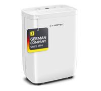 TROTEC TTK 27 E deshumidificador 12 l/día para hogar y sótano | Para estancias de hasta 15 m²/37 m³, apagado automático, para controlar la humedad y la condensación en interiores