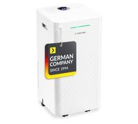 TROTEC TTK 27 HEPA deshumidificador y purificador HEPA 12 l/día | Para estancias de hasta 15 m²/37 m³, higrostato, temporizador y filtración del aire para reducir polvo y partículas