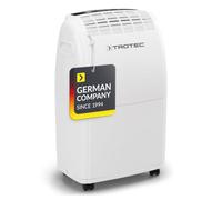 TROTEC TTK 75 E deshumidificador 20 l/día para hogar y sótano | Para estancias de hasta 45 m²/110 m³, apagado automático, para controlar la humedad y la condensación en interiores