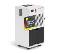 TROTEC TTK 75 ECO deshumidificador de obra profesional 21 l/día | Para estancias de hasta 45 m²/110 m³, desescarche por gas caliente, contador de horas, depósito de 4 l