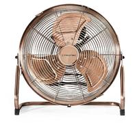 TROTEC TVM 13 ventilador de suelo 44 W metálico para taller y gimnasio | Ø 35 cm, 3 velocidades, inclinación regulable, funcionamiento silencioso, cobre, para hogar, dormitorio y oficina