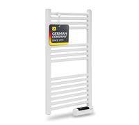TROTEC TWH 500 S secatoallas eléctrico para baño con Montaje en Pared | Montaje en pared, diseño de tubos planos, funcionamiento silencioso, IPX4, ideal para baño y aseo, blanco