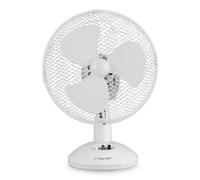 Trotec Ventilador de mesa, diámetro 23 cm, 25 W, 2 velocidades, oscilante - TVE 9