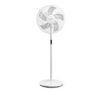 TROTEC Ventilador de Pie TVE 24 S/Ventilador de Mesa / 48 W/Pantalla LED / 8 Velocidades de Ventilación/Ajustable en Altura/Oscilación Automática de 80°