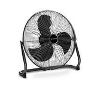 TROTEC Ventilador de suelo TVM 19 - 115 W, Ø 43 cm, 3 velocidades, inclinación 120°, estructura metálica, asa y recogecable