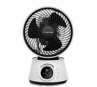 TROTEC Ventilador Turbo TVE 100 | 26 vatios de potencia, 32 niveles de velocidad | Función de temporizador (1-12 horas), Control remoto IR