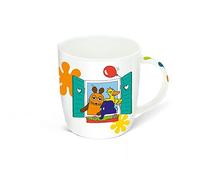 TROTSCH - Die Maus Maus und Freunde : Tasse in Geschenkverpackung Haus aus Porzellan spülmaschinengeeignet mikrowellengeeignet