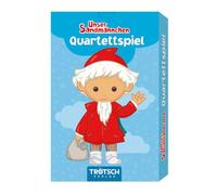 TROTSCH Unser Sandmännchen Quartettspiel | Quartett Spiel Kartenspiel Gedächtnisspiel Lernspiel