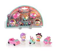 Trotties - Tiny Pack 5 con vehículos, 5 Micro Figuras exclusivas coleccionables para niños y niños +3 años Famosa (TFT26000)