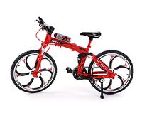 TROTTIFUN - Bicicleta de montaña - 031435 - Color Aleatorio - Metal - Finger Bike - Dedo - Juguete para niños - Cumpleaños - Regalo - 1/10 - Miniatura - 17 cm x 6,5 cm - A Partir de 3 años