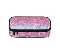 Trotting - Estuche para lápices de gran capacidad con revestimiento plano de Retrievers Paw para bolígrafos, bolsa de papelería de oficina, bolsa de cosméticos con compartimentos para niñas, niños y adultos, colores pastel azul, rosa y morado, talla única
