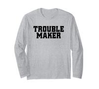 Troublemaker Estrés del alborotadorme llamo alborotador Manga Larga
