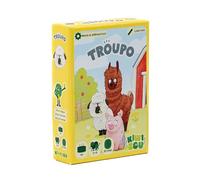 Troupo - Juego de Cartas Divertidas para niños y familias - a Partir de 4 años - 2-4 Jugadores - Partidos rápidos - por Kiwizou - Blackrock Games