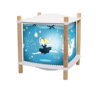 Trouseelle - Bailarinas - Luz nocturna - Farol Revolution 2.0 - Regalo para niños - Proyector de estrellas musicales - Música e historias de noche en streaming, detecta los pants - Recargable