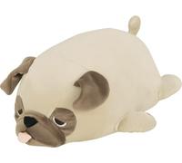 Trousselier J40 18 NEMU - Cojín de Peluche con Forma de Hana el Bulldog Ultra Suave, tamaño M-30 cm, Multicolor, Grande