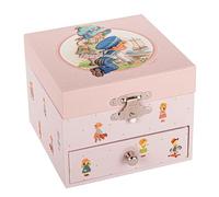Trousselier - Jeanne Lagarde© Boat - Memoria infantil - Caja musical - Regalo ideal para niños - Música pequeña noche de Mozart - Rosa - 2 unidades