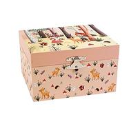 Trousselier - Ninon in Forest - Joyero musical - Regalo ideal para niña - Bella durmiente - Tchaikovsky - Multicolor - 2 unidades