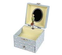 Trousselier S20232 The Little Prince© Saint Exupery - Caja del tesoro y joyería musical - Regalo ideal para niños - Danubio azul musical - Color verde - 2 unidades