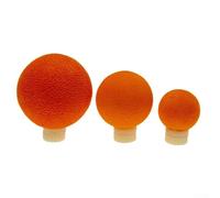 Trout Casting 9PCS EVA Float Beads AirLock Strike Indicador para una mejor suspensión de peso y detección de golpes (naranja)