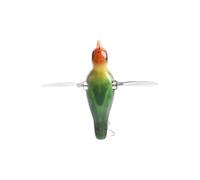 Trout Lures | Floating Fishing Bait,Bird Shape Bait with Hooks, Fitness & Outdoors Lures for Angler Shore Bank Pike Perch River Catfish Walleye Trout Lake Saltwater