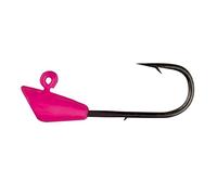 Trout Magnet Leland's Lures Jig Heads, 1/4 oz, con tamaño Extra Largo 8 Ganchos y Alambre Extra Fuerte, Paquete de 25, Rosa