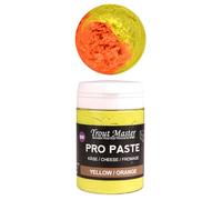 Trout Master Pasta de trucha para pesca de truchas, 60 g por pasta, color/sabor: amarillo-naranja/queso