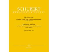 Trout Quintet Amaj D667 Parts - Violin, Viola, Violoncello, Contrabass and Piano - SET
