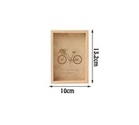 TroveMart Wooden Vintage Photo Frame Home Decor Art Mini Pictures Frames Picture Holder Plant Specimen Holder DIY Frame Wedding Decor