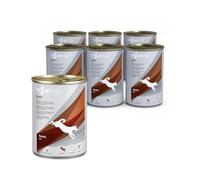 Trovet Hepatic Comida Húmeda | 6 x 400 g | Alimento Dietético Completo para Perros | para Apoyar la Función Hepática | En Casos de Insuficiencia Hepática en Perros Adultos y Cachorros | Pollo-Arroz