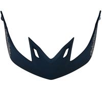 Troy Lee Designs A2 Decoy Pico del casco, negro, Talla única