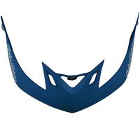 Troy Lee Designs A2 Silhouette Pico del casco, Azul