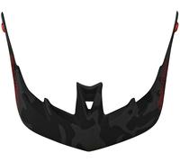 Troy Lee Designs A3 Camo Pico del casco, negro/camuflaje, Talla única