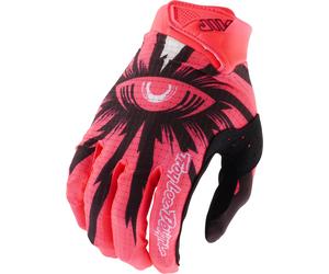 Troy Lee Designs Air Cyclops Neon Guantes de motocross, Rojo neón, Talla M