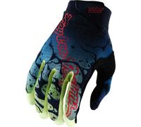 Troy Lee Designs Air Drip Guantes de motocross, rojo-verde-azul, tamaño XL para Hombres